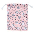 Japan Sanrio Drawstring Bag Set - Hanamaruobake : Pastel Sweets Pop - 3