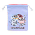Japan Sanrio Drawstring Bag Set - Hanamaruobake : Pastel Sweets Pop - 5