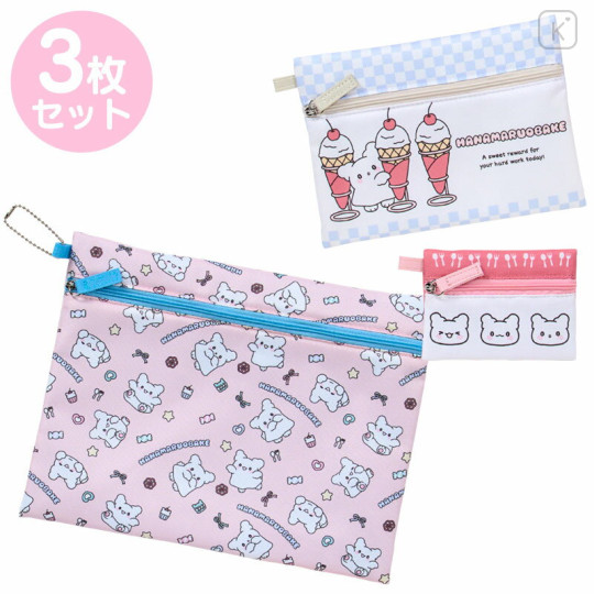 Japan Sanrio Pouch Set - Hanamaruobake : Pastel Sweets Pop - 1