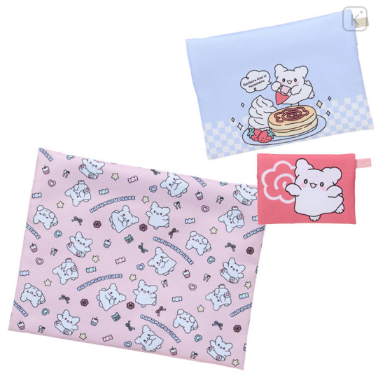 Japan Sanrio Pouch Set - Hanamaruobake : Pastel Sweets Pop - 2