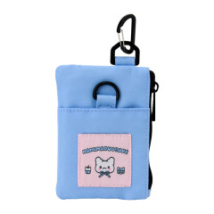 Japan Sanrio Pass Case - Hanamaruobake : Pastel Sweets Pop Blue