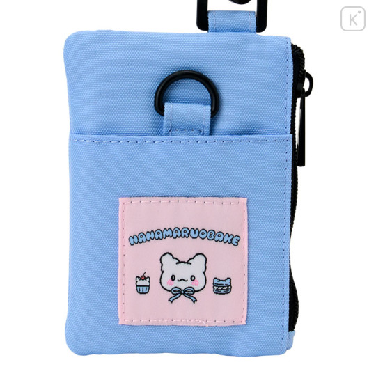 Japan Sanrio Pass Case - Hanamaruobake : Pastel Sweets Pop Blue - 2