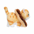Japan Mofusand Mascot Plush Toy - Mofusand Coffee And Donuts Cat : Chocolate Cream - 7