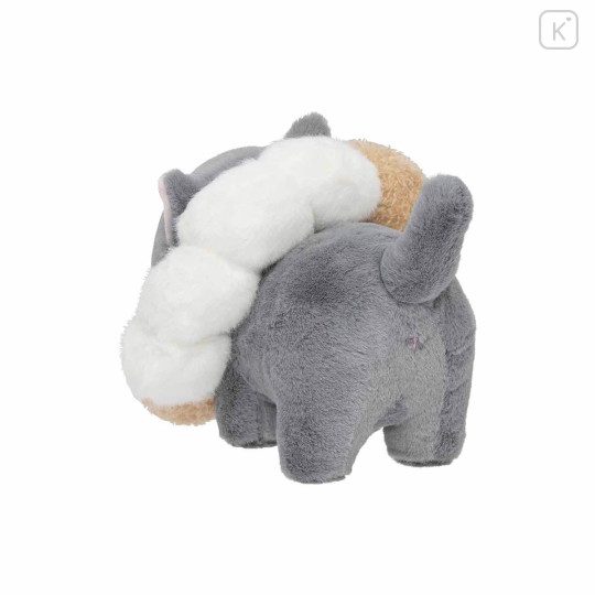 Japan Mofusand Mascot Plush Toy - Mofusand Coffee And Donuts Cat : White Chocolate Crewer - 6