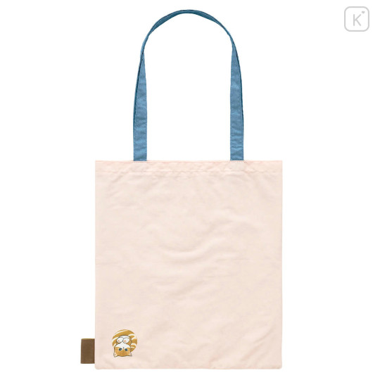 Japan Mofusand Tote Bag - Mofusand Coffee And Donuts Cat Pink Blue - 3