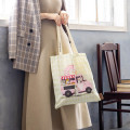 Japan Mofusand Tote Bag - Mofusand Coffee And Donuts Cat Beige Yellow - 2