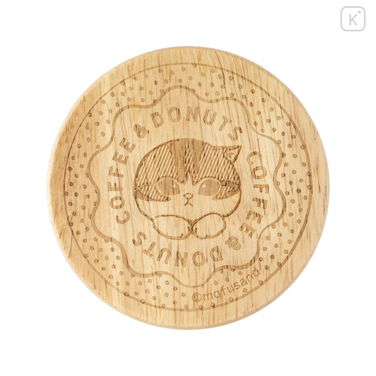 Japan Mofusand Insulated Stainless Steel Tumbler with Lid - Mofusand Coffee And Donuts Cat Delivery Blue - 5