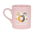 Japan Mofusand Water Repellent Mug - Mofusand Coffee And Donuts Cat Pink - 1