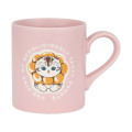Japan Mofusand Water Repellent Mug - Mofusand Coffee And Donuts Cat Pink - 3
