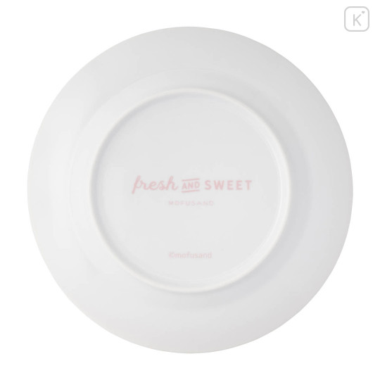 Japan Mofusand Porcelain Plate - Mofusand Coffee And Donuts Cat Strawberry Chocolate - 3