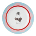 Japan Mofusand Porcelain Plate - Mofusand Coffee And Donuts Cat Milk Chocolate - 1