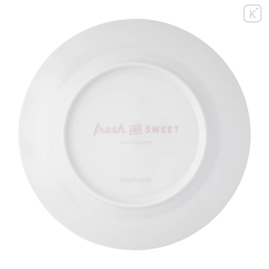 Japan Mofusand Porcelain Plate - Mofusand Coffee And Donuts Cat Milk Chocolate - 3