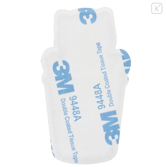 Japan Mofusand Versatile Iron-On and Sticker Patch - Mofusand Coffee And Donuts Cat Takeout Cup Pink - 3