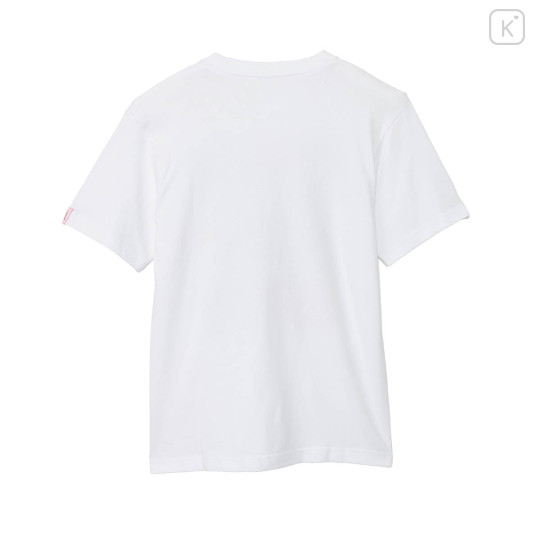 Japan Mofusand T-shirt (XL) - Mofusand Coffee And Donuts Cat Illustrated Book White - 4