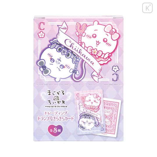 Japan Chiikawa Secret Collectible Card - Super Magical Chiikawa Sparkling Playing Card Style Blind Box - 5