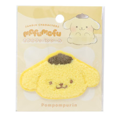 Japan Sanrio Versatile Iron-On and Sticker Patch - Pompompurin : Mofumofu
