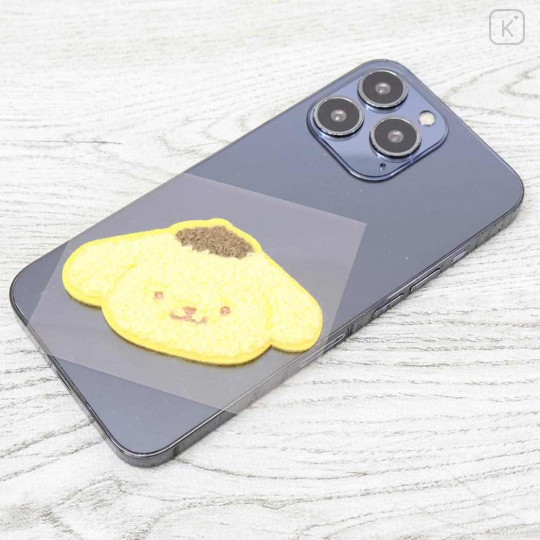 Japan Sanrio Versatile Iron-On and Sticker Patch - Pompompurin : Mofumofu - 2