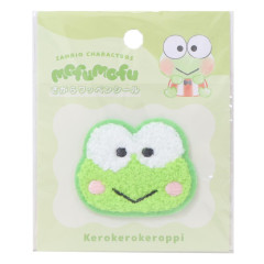 Japan Sanrio Versatile Iron-On and Sticker Patch - Keroppi : Mofumofu
