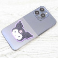 Japan Sanrio Versatile Iron-On and Sticker Patch - Kuromi : Mofumofu - 2