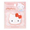 Japan Sanrio Versatile Iron-On and Sticker Patch - Hello Kitty : Mofumofu - 1