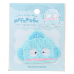 Japan Sanrio Versatile Iron-On and Sticker Patch - Hangyodon : Mofumofu