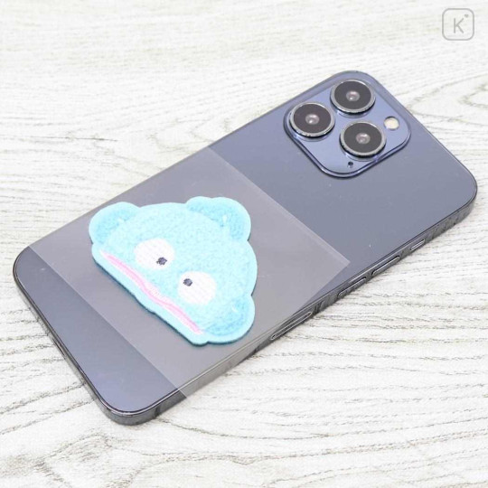 Japan Sanrio Versatile Iron-On and Sticker Patch - Hangyodon : Mofumofu - 2