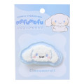 Japan Sanrio Sagara Embroidery Bangs Clip - Cinnamoroll : Mofumofu - 1