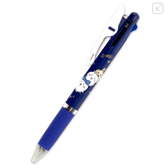 Japan Chiikawa Jetstream 3 Color Multi Ballpoint Pen - Chiikawa & Hachiware & Usagi : Night Sky - 1