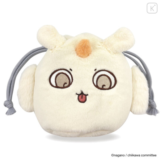 Japan Chiikawa Face Drawstring Bag - Anoko Monster - 5