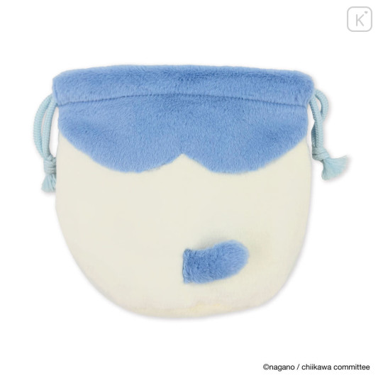 Japan Chiikawa Face Drawstring Bag - Hachiware - 4