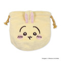 Japan Chiikawa Face Drawstring Bag - Usagi (Chiikawa) - 3