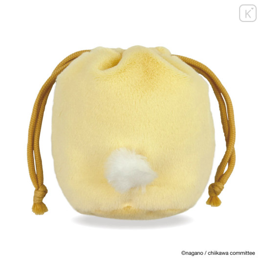 Japan Chiikawa Face Drawstring Bag - Usagi (Chiikawa) - 6