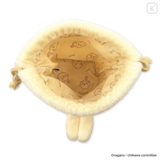 Japan Chiikawa Face Drawstring Bag - Usagi (Chiikawa) - 7