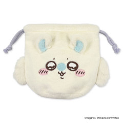 Japan Chiikawa Face Drawstring Bag - Momonga