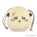 Japan Chiikawa Face Drawstring Bag - Rakko - 5