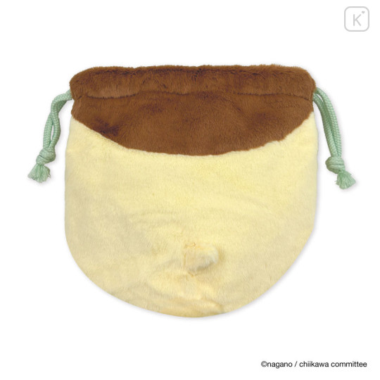 Japan Chiikawa Face Drawstring Bag - Kuri Manju - 4