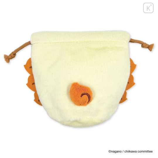 Japan Chiikawa Face Drawstring Bag - Shisa - 4