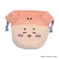 Japan Chiikawa Face Drawstring Bag - Furuhonya Kani-chan - 1