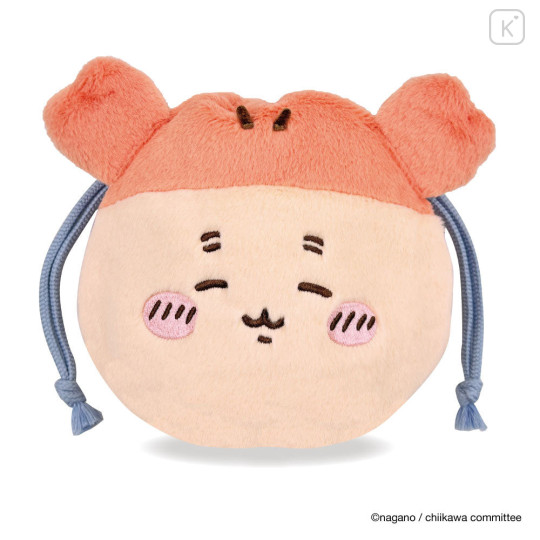 Japan Chiikawa Face Drawstring Bag - Furuhonya Kani-chan - 5