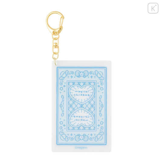 Japan Chiikawa Acrylic Keychain - Hachiware : Magical Chiikawa Playing Card Style - 5