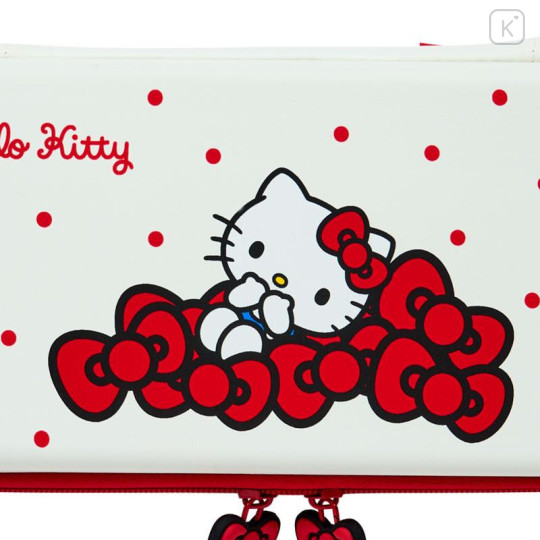 Japan Sanrio Gadget Pouch - Hello Kitty : Ribbon - 4