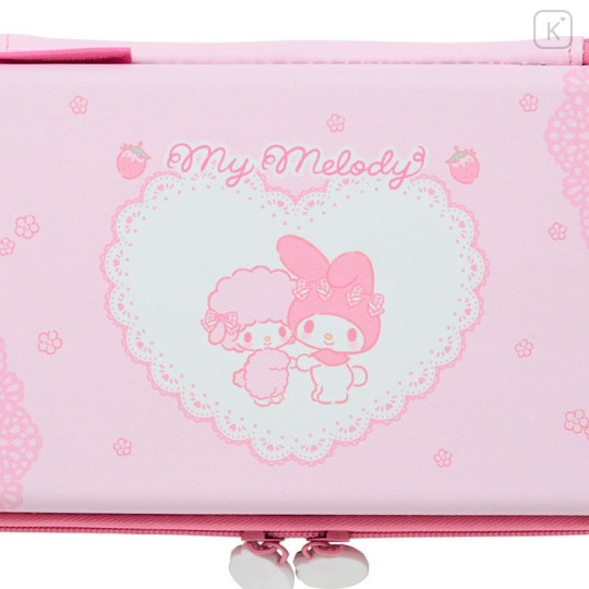 Japan Sanrio Gadget Pouch - My Melody & My Sweet Piano : Pink - 5