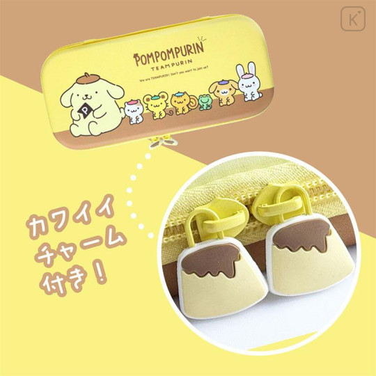 Japan Sanrio Gadget Pouch - Pompompurin : Friends - 6