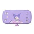 Japan Sanrio Gadget Pouch - Kuromi : Fun Purple - 1