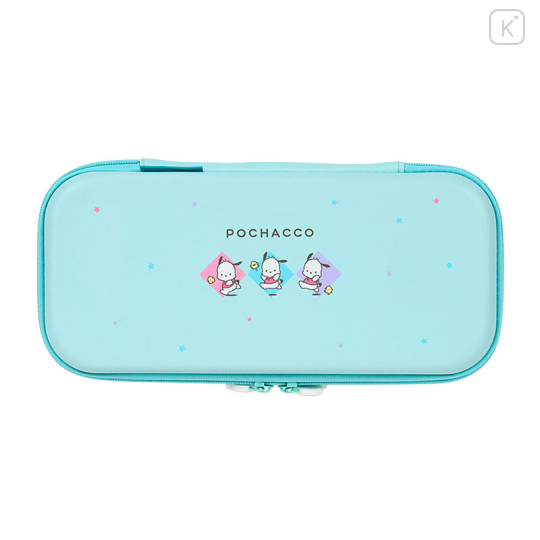 Japan Sanrio Gadget Pouch - Pochacco : Turquoise - 2