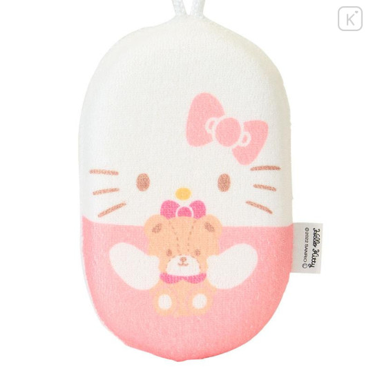 Japan Sanrio Body Sponge - Hello Kitty & Tiny Chum - 4