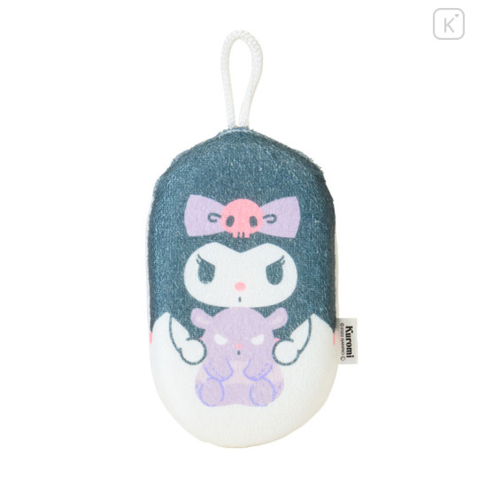 Japan Sanrio Body Sponge - Kuromi : Baku - 2