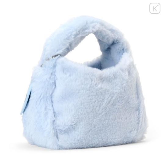 Japan Sanrio Original 2 Way Boa Shoulder Hand Bag - Cinnamoroll - 3