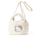Japan Sanrio Original 2 Way Boa Shoulder Hand Bag - Hello Kitty - 1