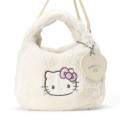 Japan Sanrio Original 2 Way Boa Shoulder Hand Bag - Hello Kitty - 2